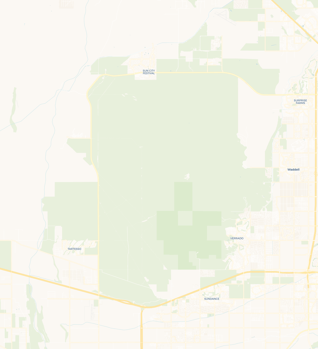 Map of Verrado — ZIP 85396